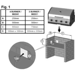 CADAC Meridian Encastrable 3B 31 CADAC Meridian Encastrable 3B -Outwell Soldes cadac meridian encastrable 3b 11
