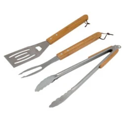 CAMPINGAZ Set 3 Ustensiles Manches Bois