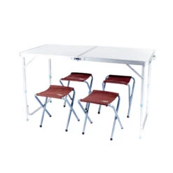 CAO Table Valise Avec 4 Sièges Alu