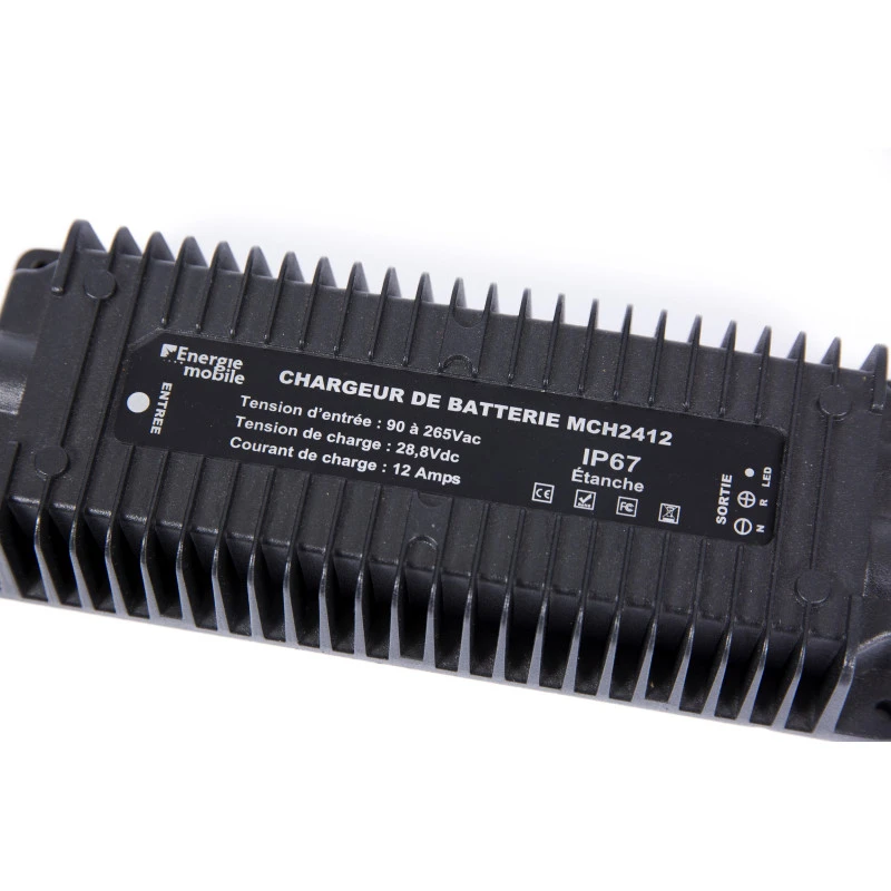 EM Chargeur 230/24V - MCH24-12 IP67 2 EM Chargeur 230/24V - MCH24-12 IP67 – Image 2