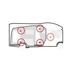 FIAMMA Safe Door Guardian Ducato -Outwell Soldes fiamma safe door guardian ducato 4