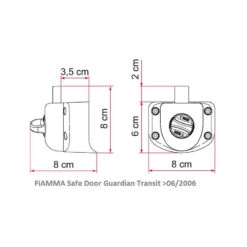 FIAMMA Safe Door Guardian Transit -Outwell Soldes fiamma safe door guardian transit 2