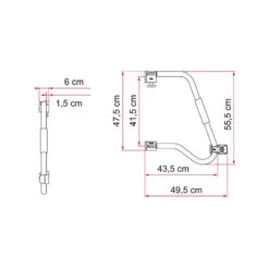 FIAMMA Security 46 Pro -Outwell Soldes fiamma security 46 pro 2
