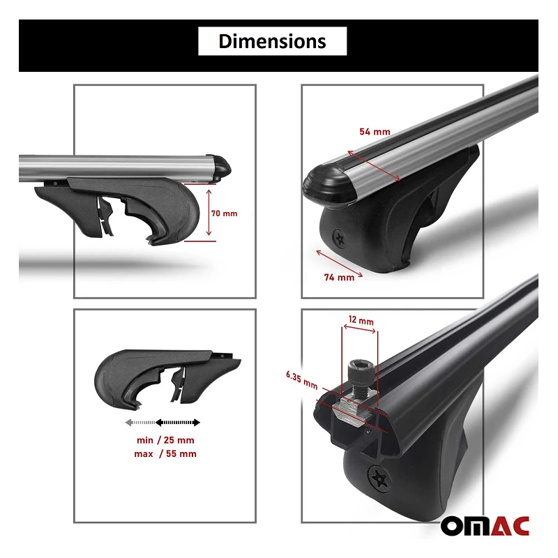 OMAC Barres De Toit Boldbar Ford Custom 6 OMAC Barres De Toit Boldbar Ford Custom – Image 6