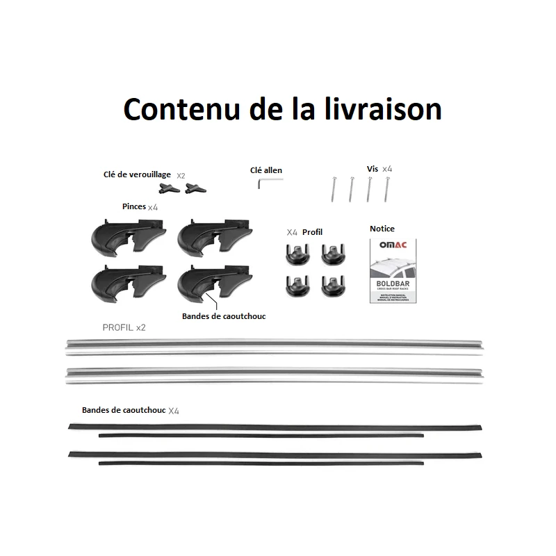 OMAC Barres De Toit Boldbar Ford Custom 7 OMAC Barres De Toit Boldbar Ford Custom – Image 7