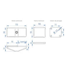 THULE Door Lock -Outwell Soldes thule door lock 3