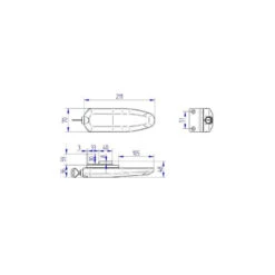 THULE Universal Lock Black -Outwell Soldes thule universal lock black 7