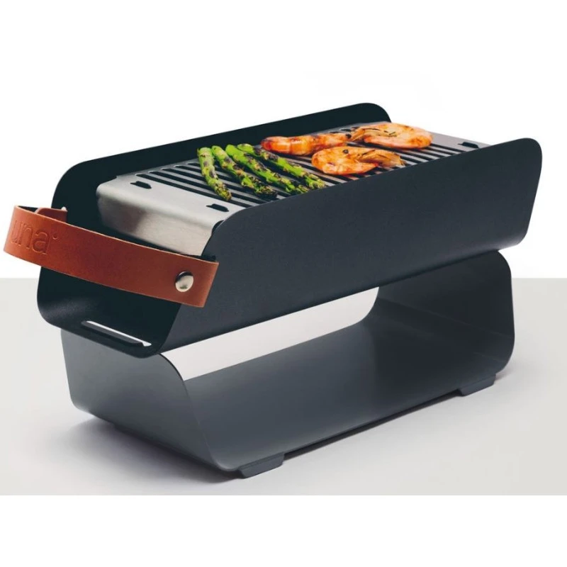 UNA Barbecue Portable Gris 1 UNA Barbecue Portable Gris